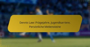 Dennis Law: Prägejahre, Jugendkarriere, Persönliche Meilensteine